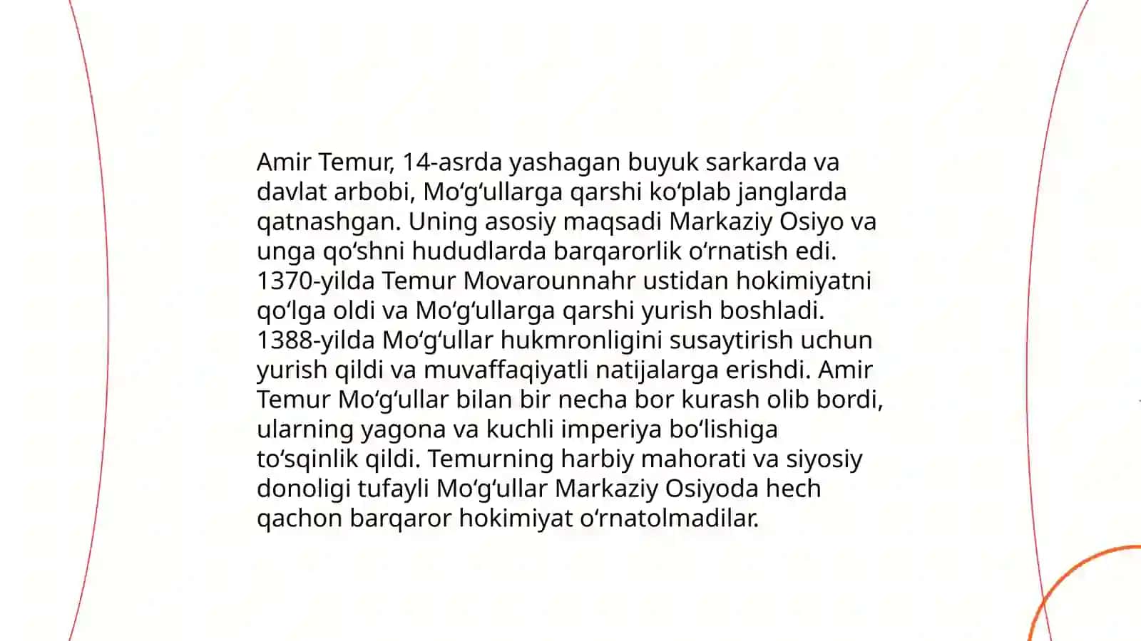 Amir Temur - Buyuk Davlat arbobi 4