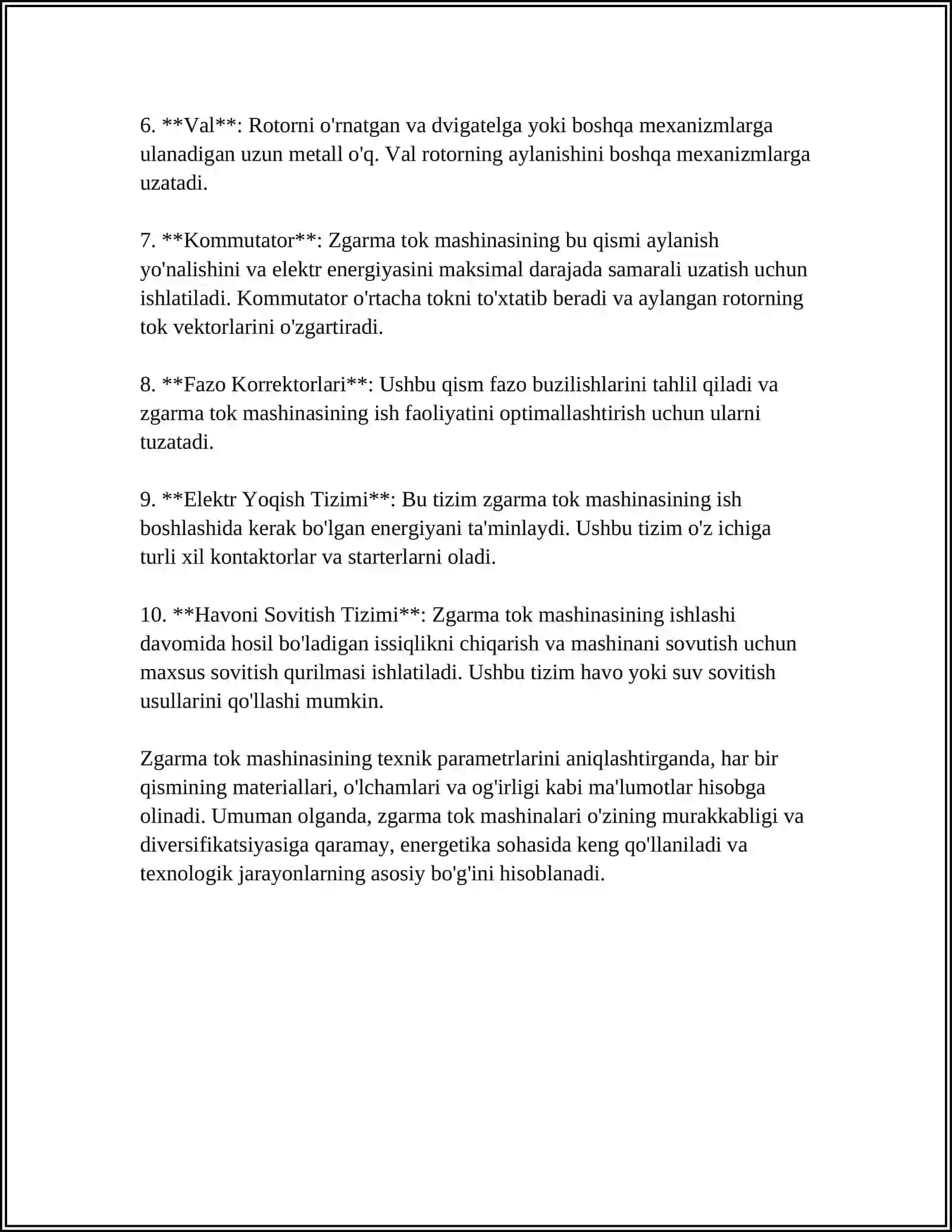 ZGARMA TOK MASHINASINING TUZILISHI VA ISHLASH PRINTSIPI 4