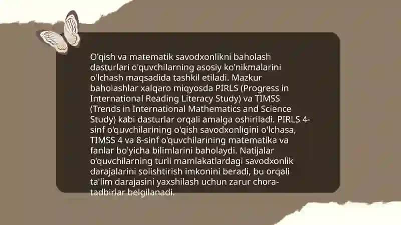 EGRA va EGMA tadqiqoti 4
