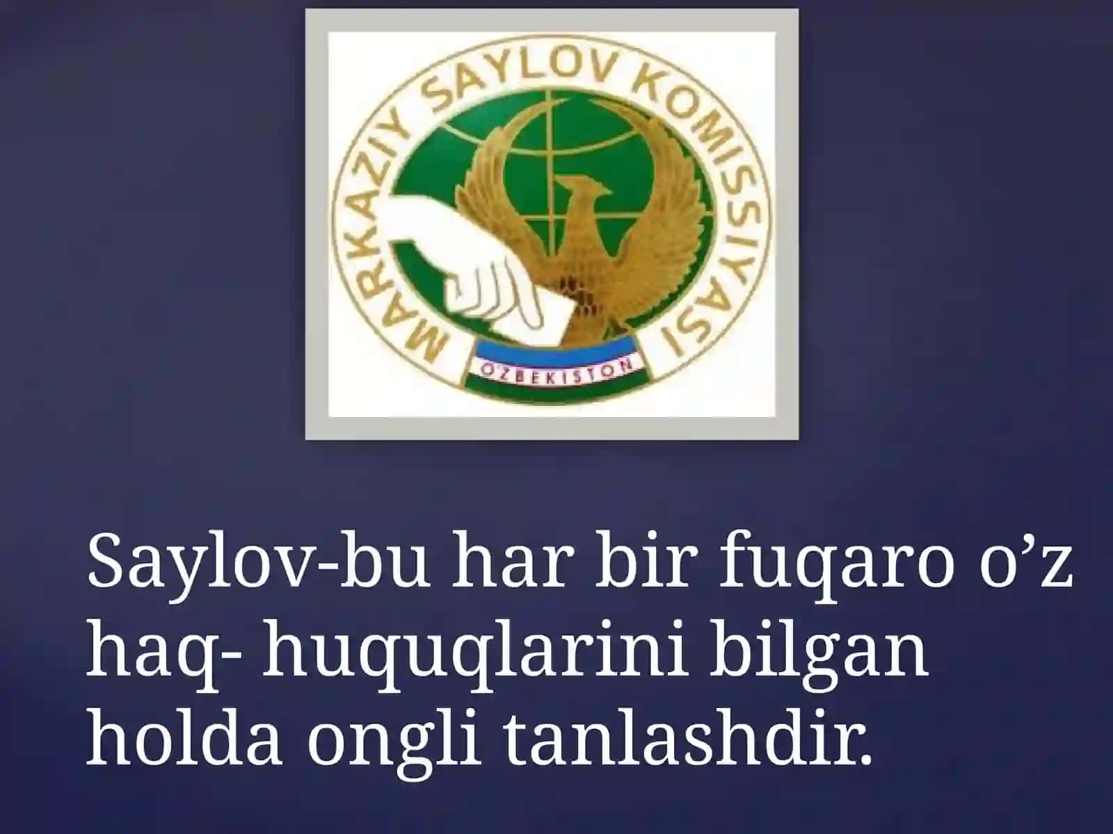 Saylov tizimi konstitutsion asoslari 4