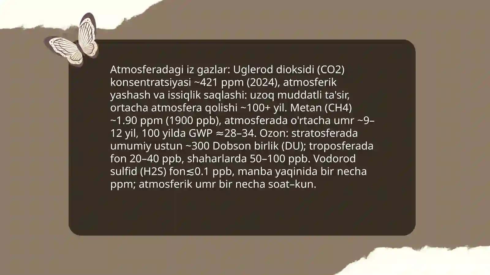 Atmosfera tarkibi va ifloslantiruvchi manbalar 4