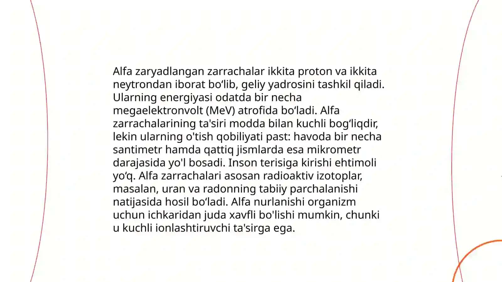 Ionlovchi nurlanishning biologik ta'siri 4