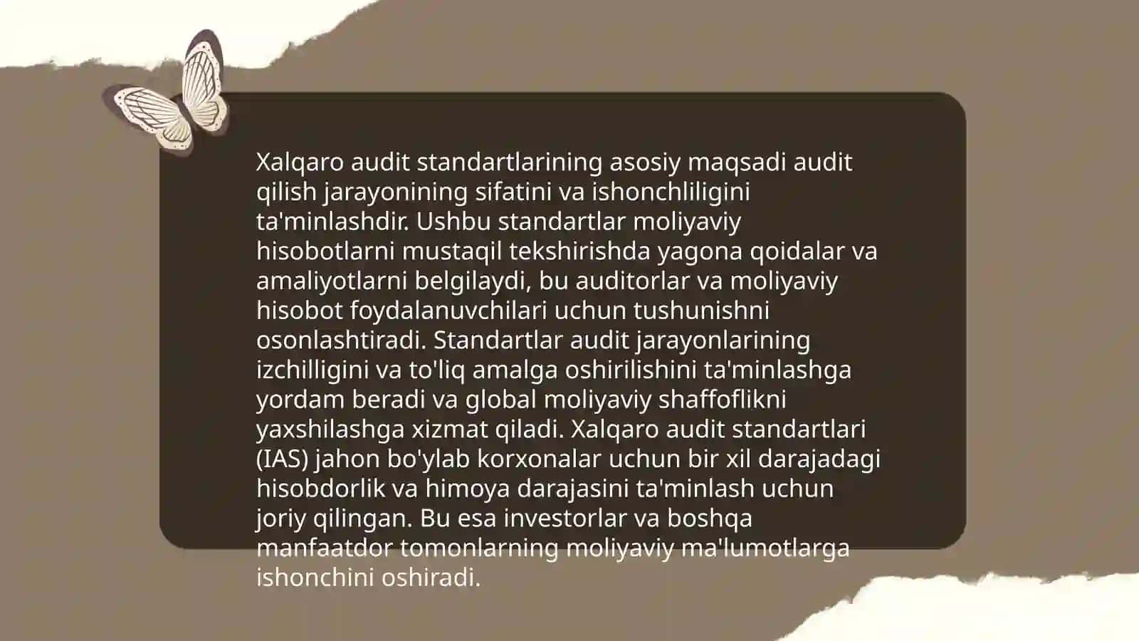 Xalqaro audit standartlari 4