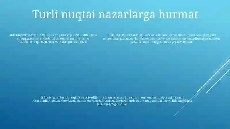Ratsionallik va hurmatning mohiyati 4