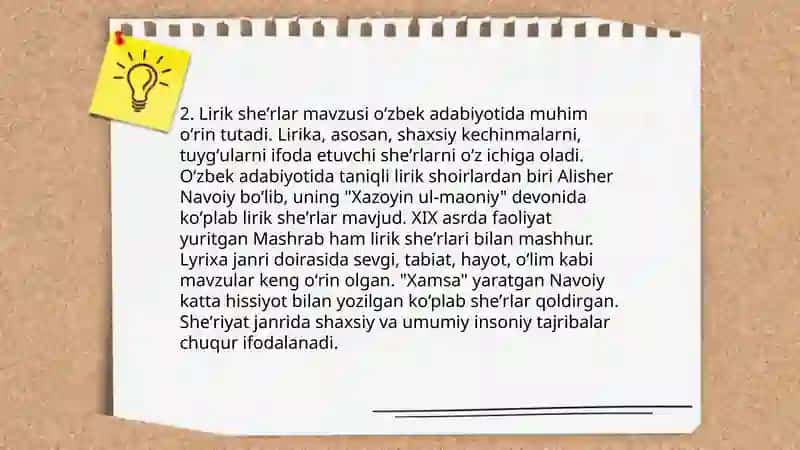 Qadimiy tur va janrlar 4