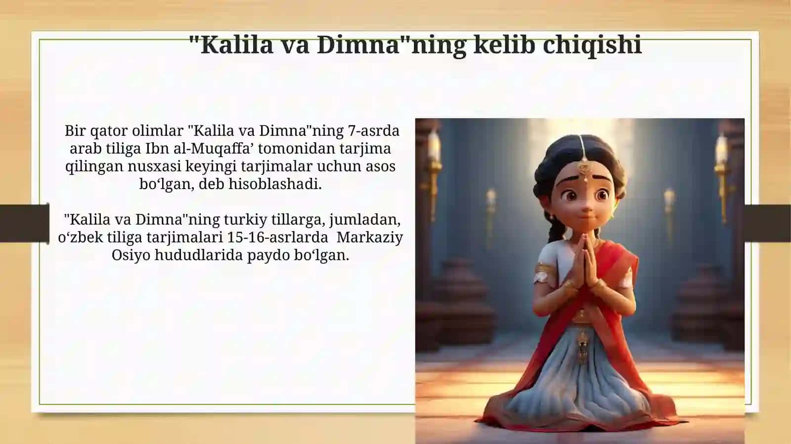 Kalila va Dimna asari 4