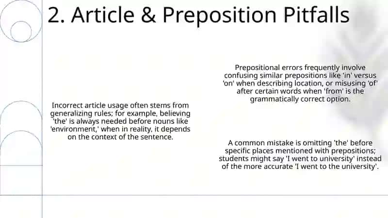 Common grammar mistekes in IELTS writing 4