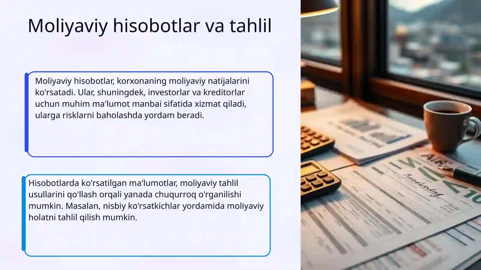 Moliyaviy hisobga kirish fanining predmeti va usullari 4