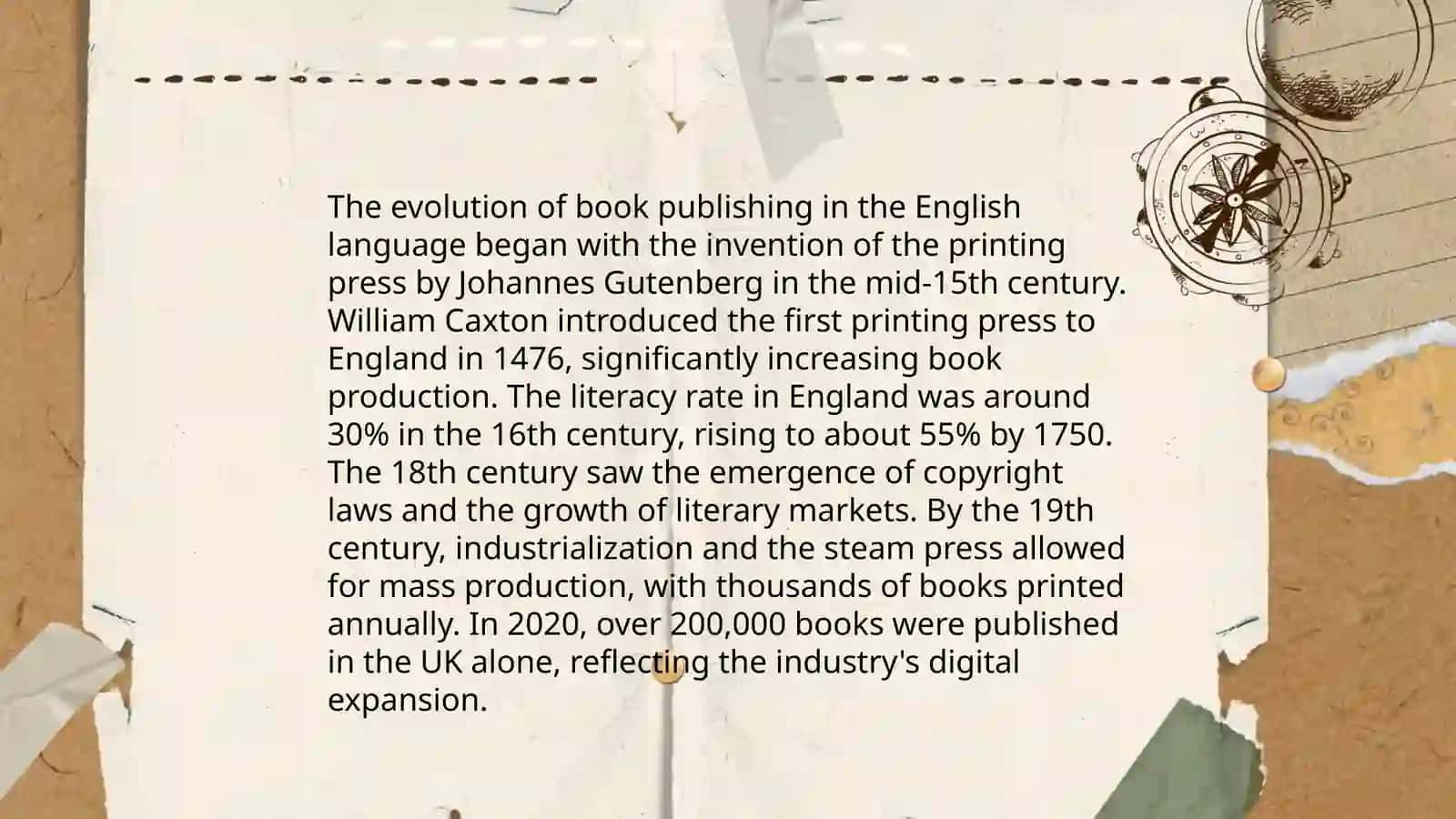 The role of books 4