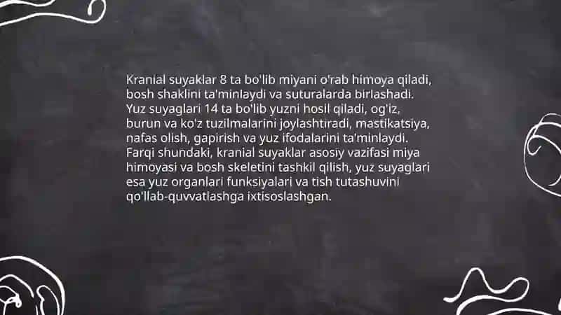 Kalla suyaklari va uning vazifalari 4