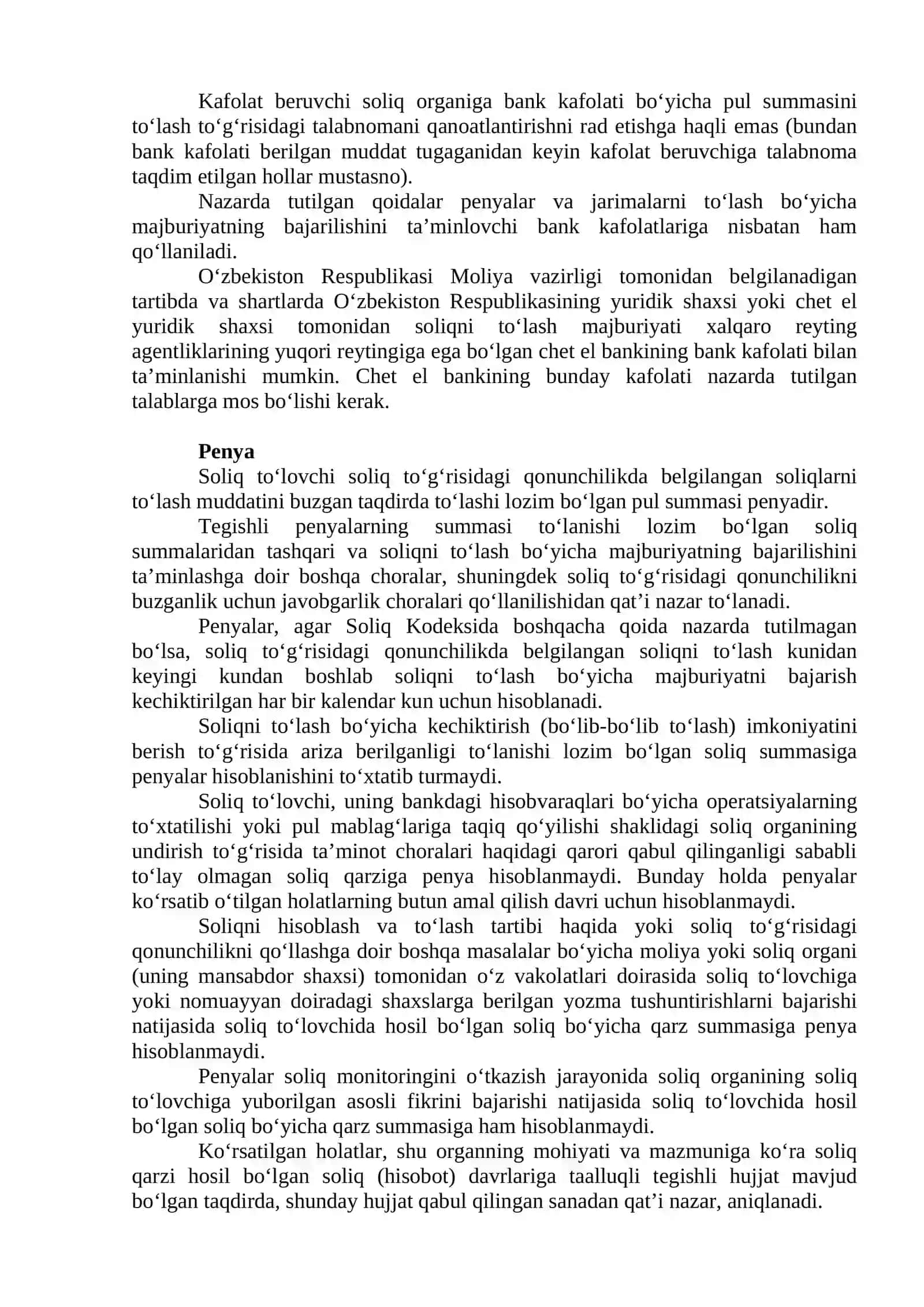 SOLIQ MAJBURIYATINING BAJARILISHINI TA’MINLASH USULLARI 4