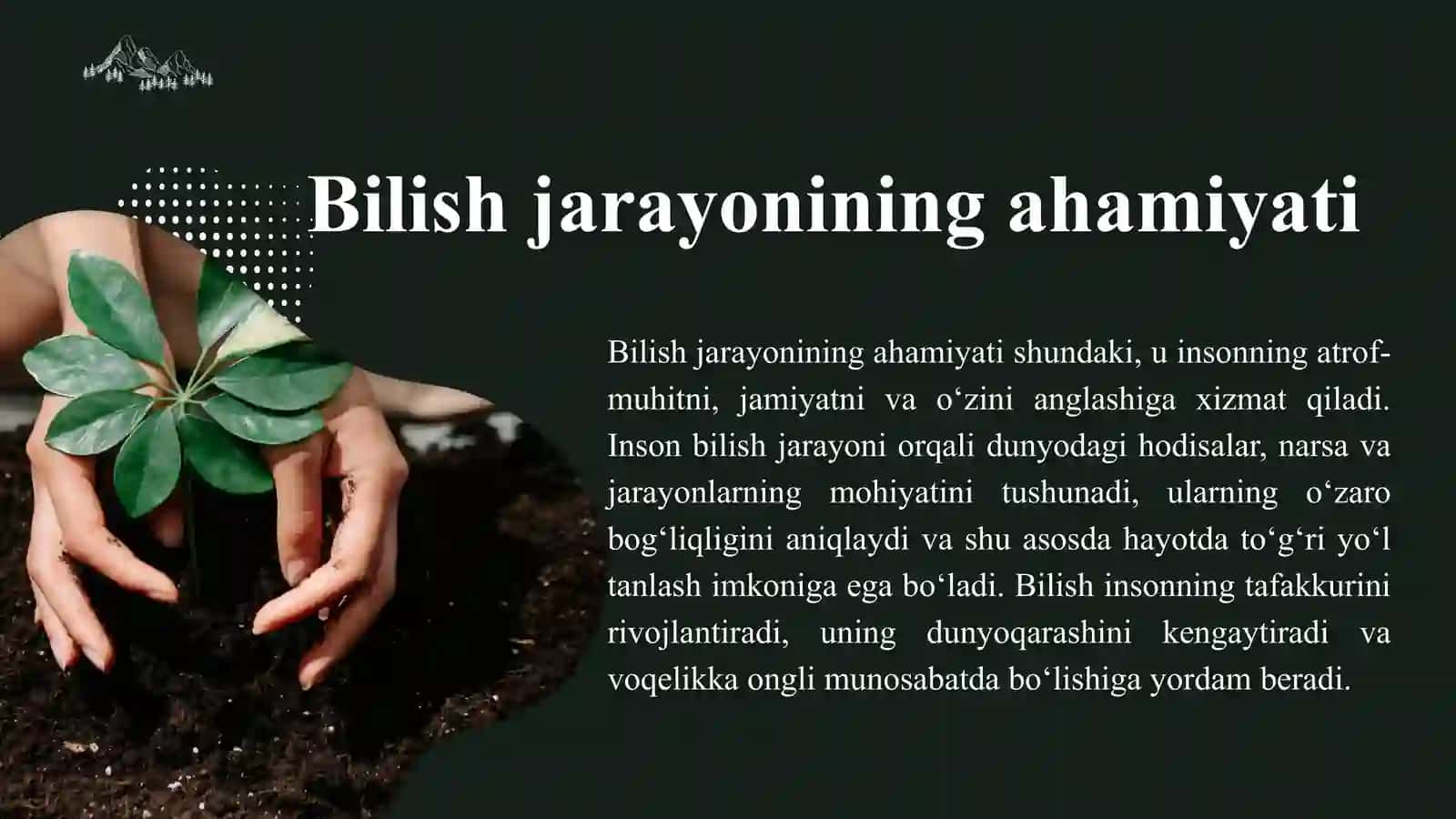 Bilish tushunchasi va uning falsafiy mohiyati 4