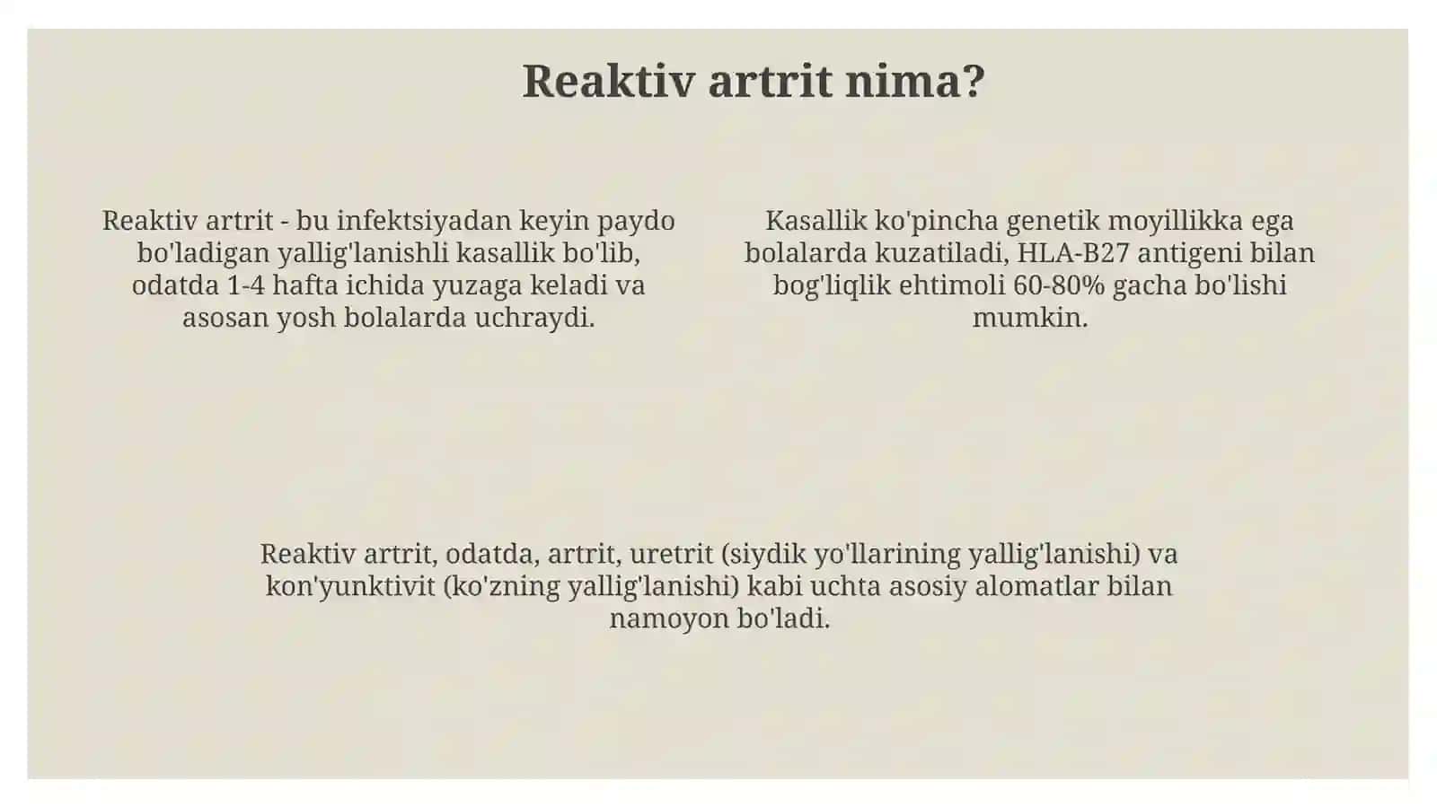 Bolalarda reaktiv artritlar 4