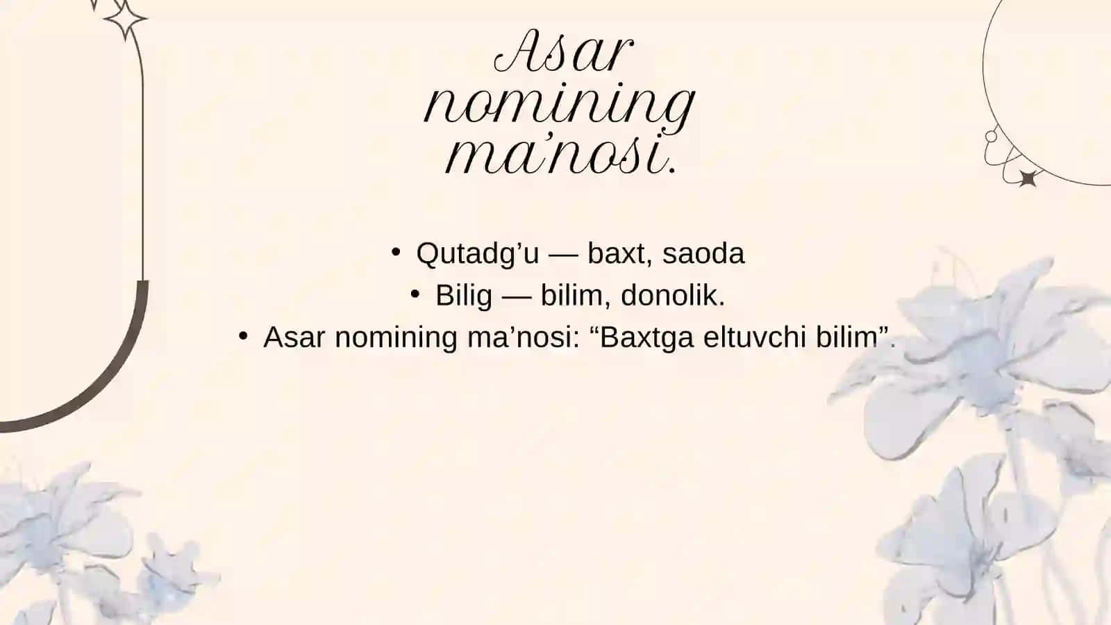Qutadg’u Bilig Asarining Mazmuni va Ahamiyati 4