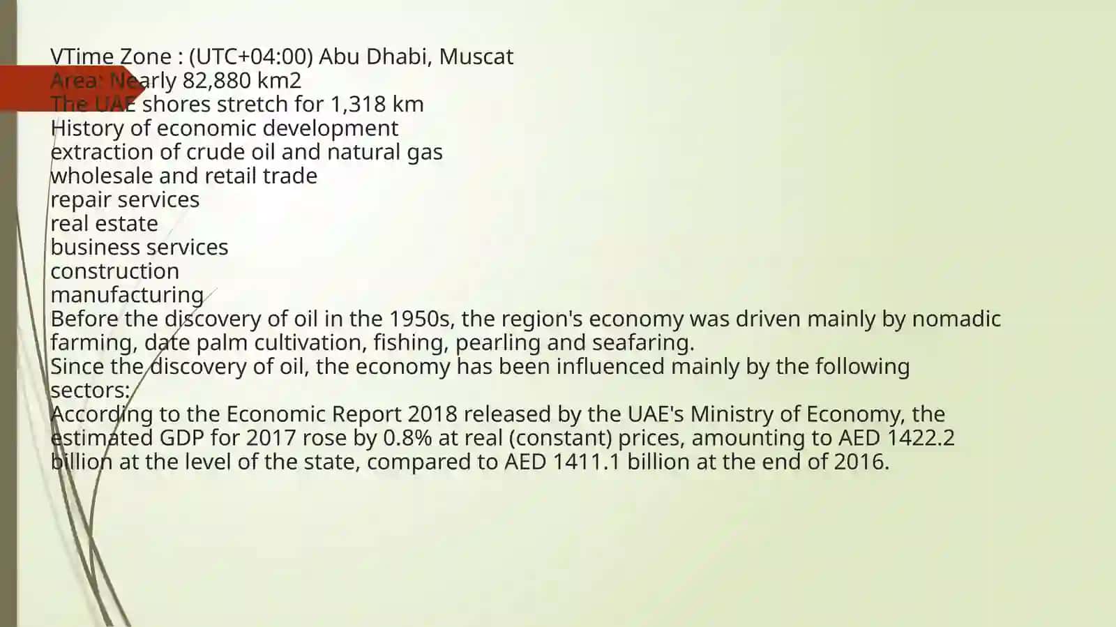 THE ECONOMY OF UAE 4