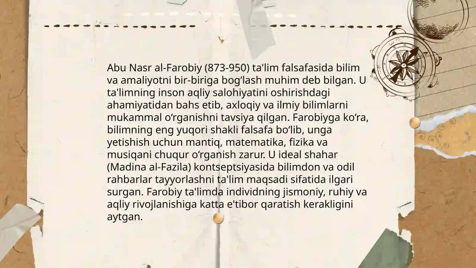 Farobiyning pedagogik qarashlari 4