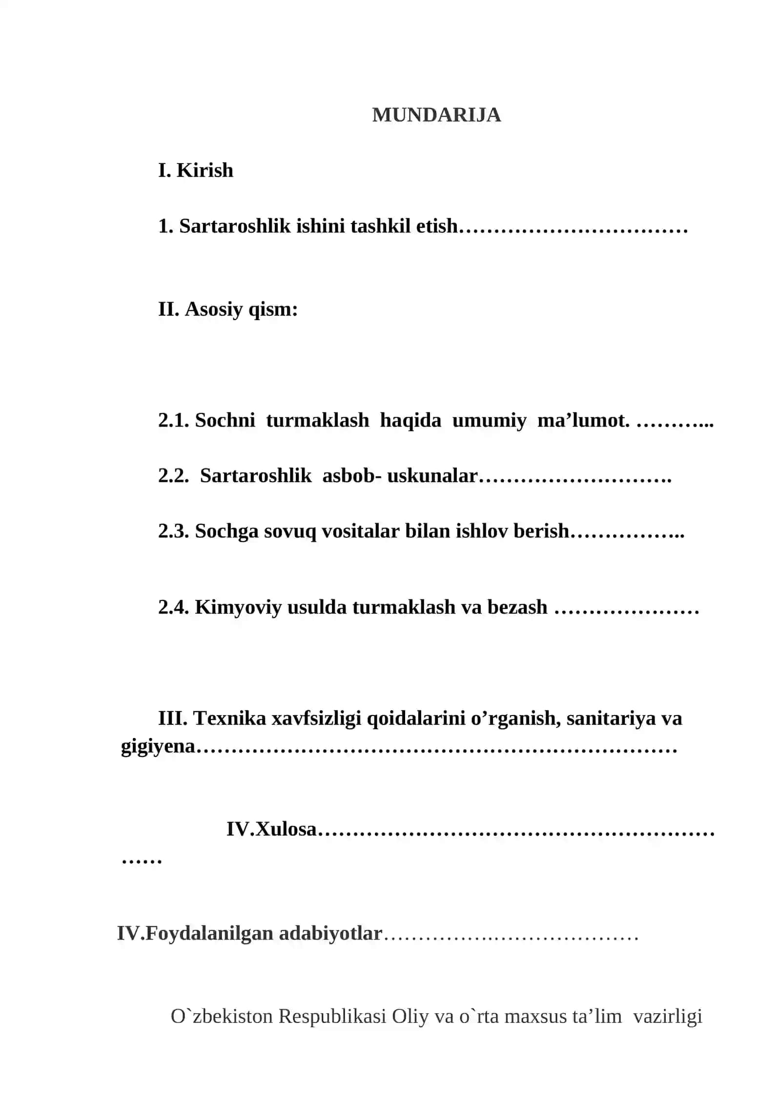 Kimyoviy usulda turmaklash va bezash 4