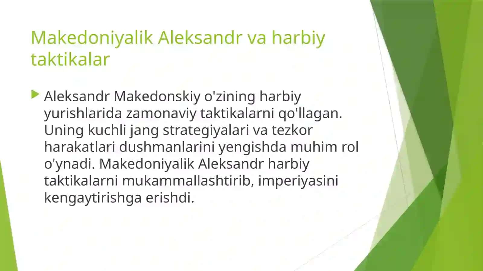 Aleksandr Makedonskiyning harbiy yurishlari 4