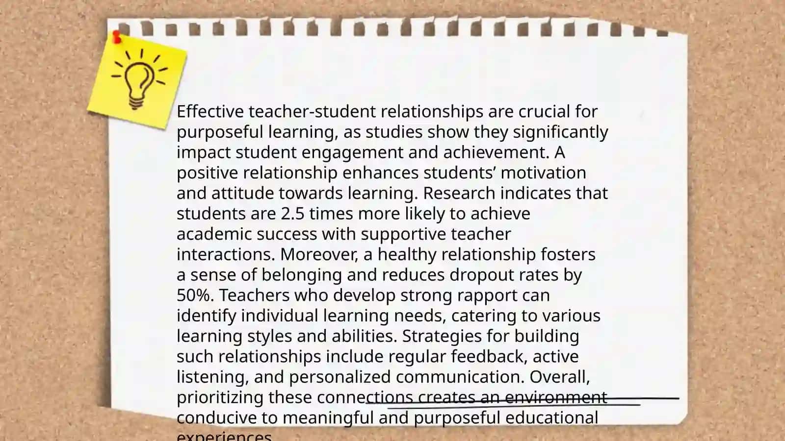 The Role of the Teacher in Purposeful Learning 4