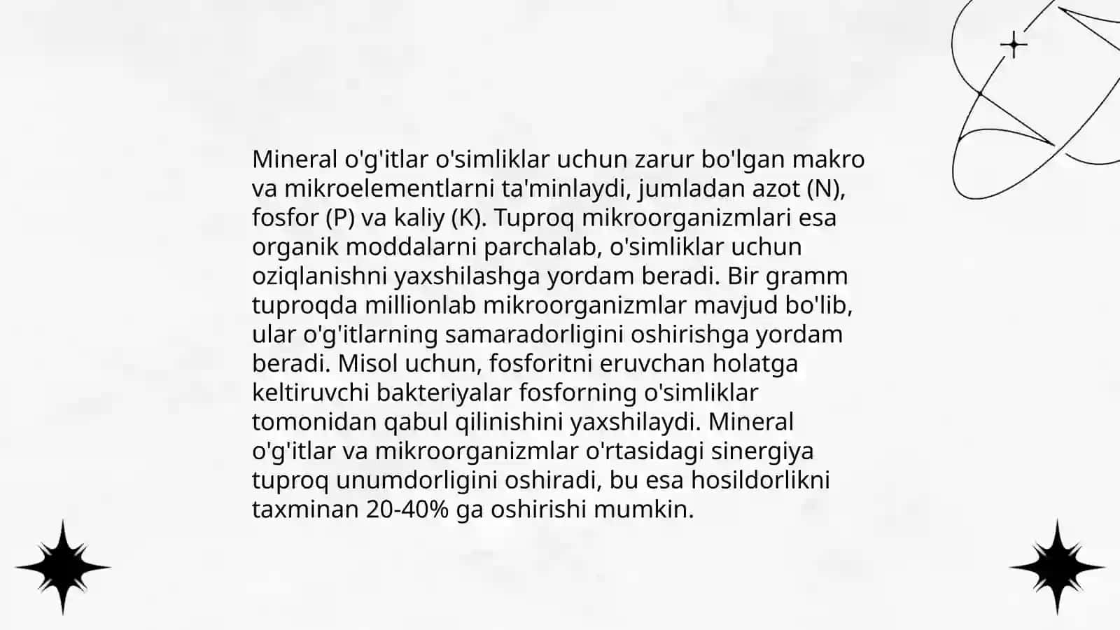 O'g'itlarning mikroorganizmlarga tasiri 4
