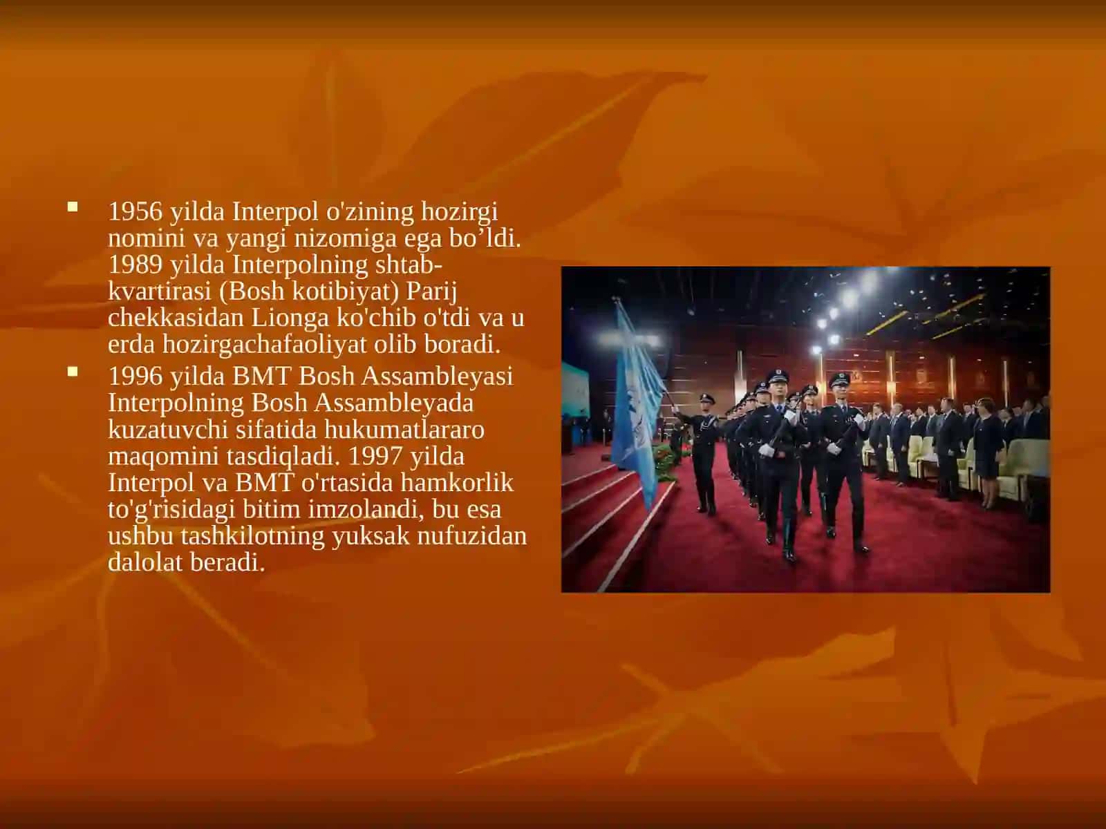Interpol Rasmiy to'liq nomi xalqaro jinoiy politsiya tashkiloti 4