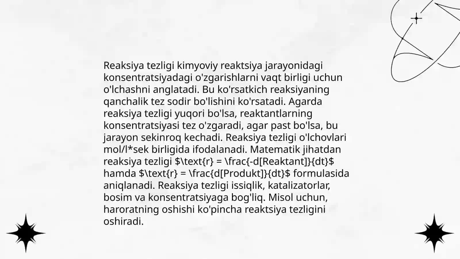 Kimyoviy reaksiya tezligi 4