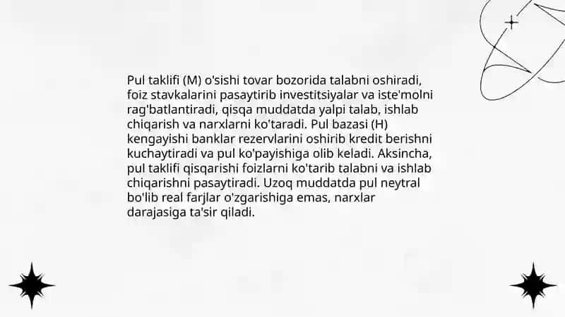 Tovar-pul munosabatlari 4