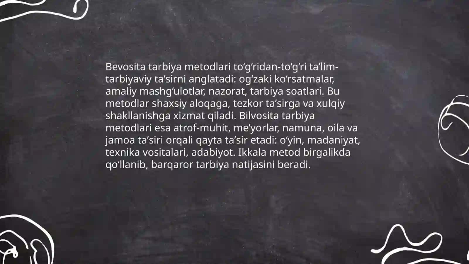 Tarbiyaning umumiy metodlari 4