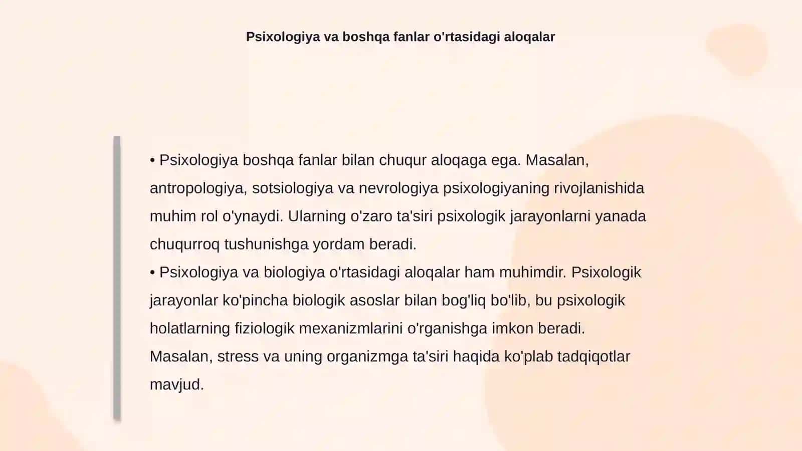 Psixologiya fanining maqsadi 4