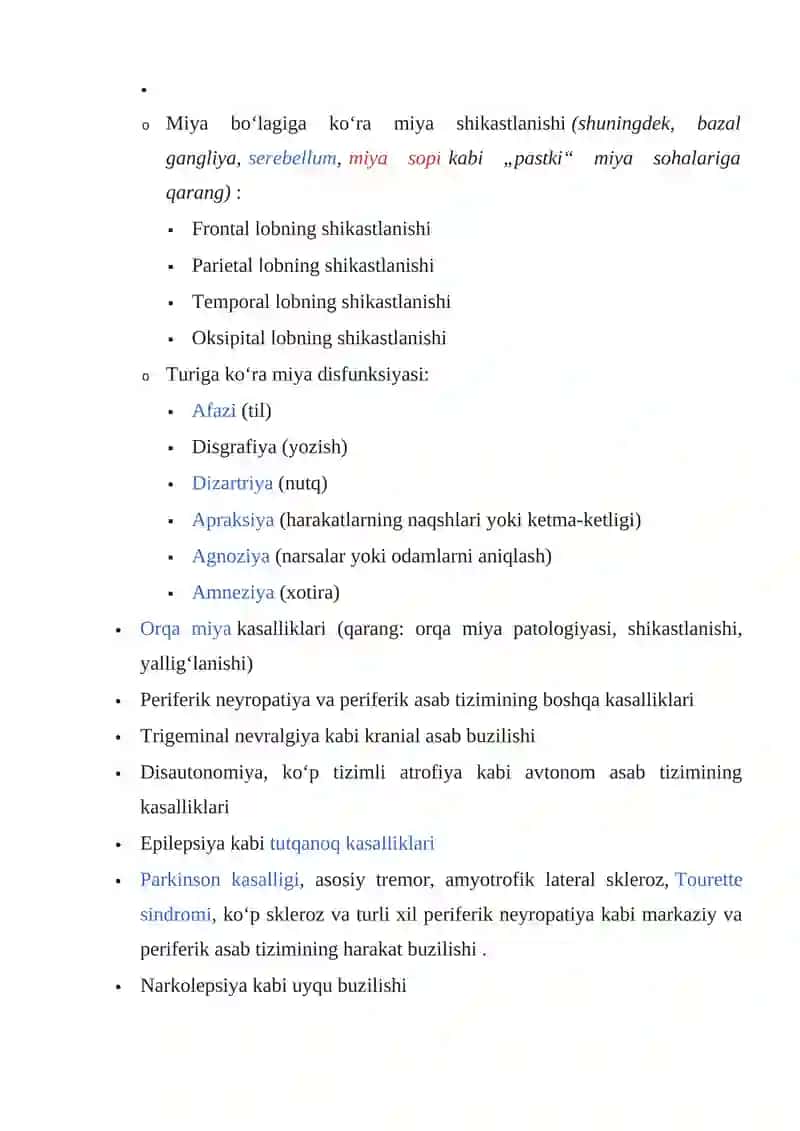 Nevrologik kasalliklar 4