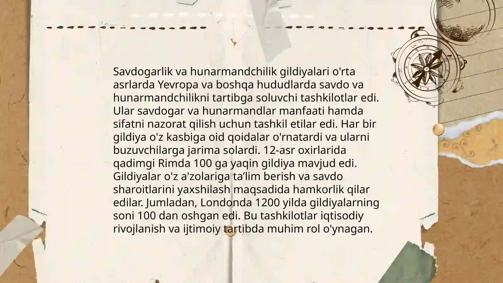 O'rta asr Yevropa shaharlarining paydo bo'lishi 4