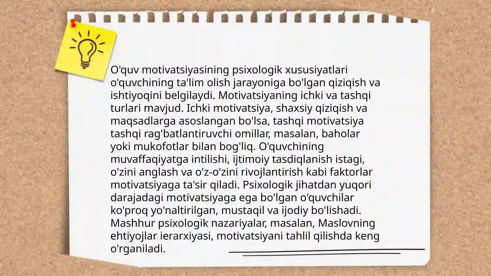 Ta'lim jarayonida e'tiborning ahamiyati 4