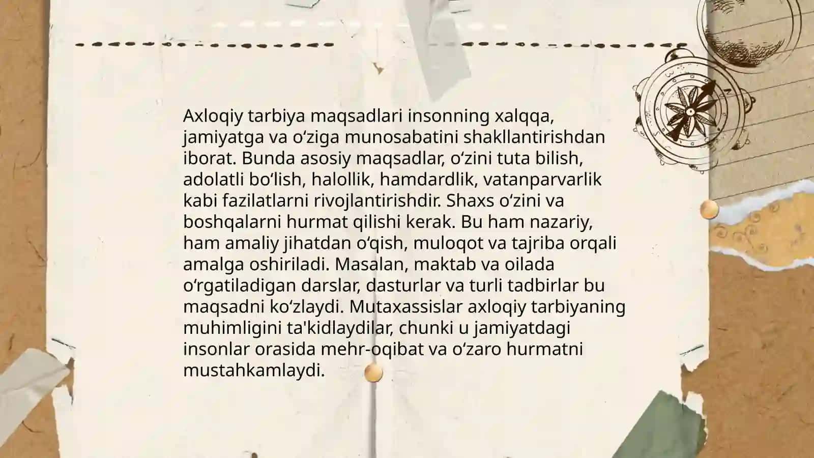 Axloqiy tarbiya va uning mohiyati 4