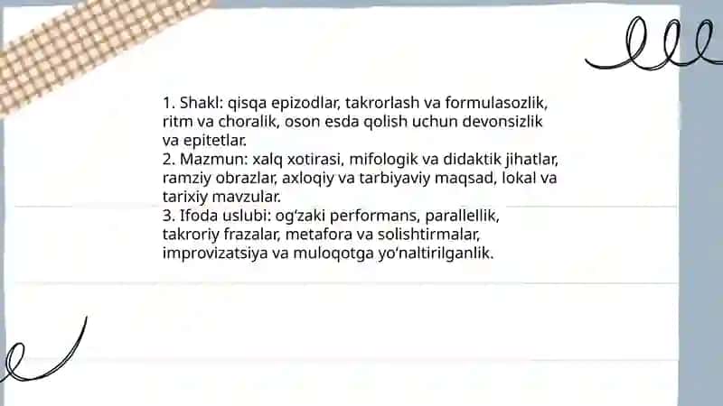 Xalq og'zaki ijodi 4