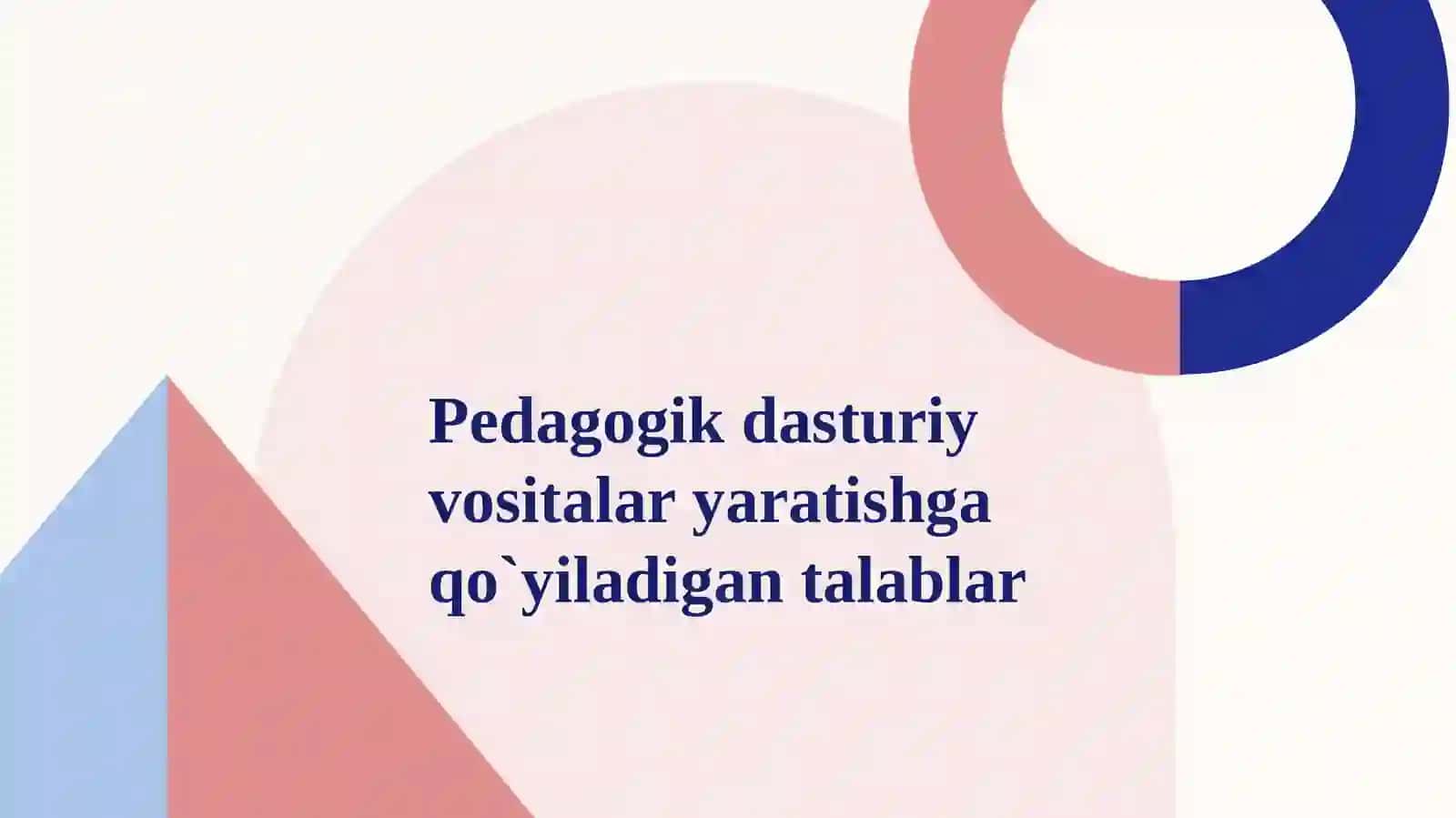 Pedagogik dasturiy vositalarning imkoniyatlari 4