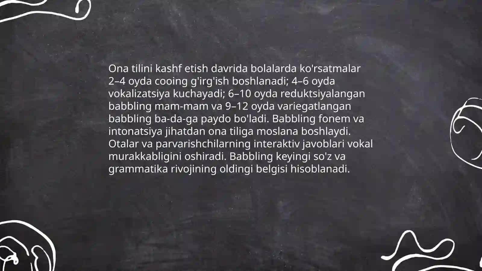 Ilk yoshdagi bolalar nutqining rivojlanishi 4