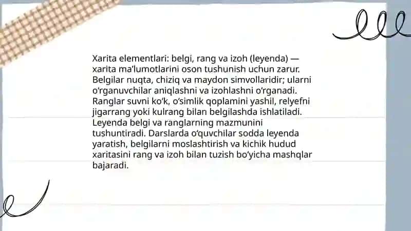 Xaritalar bilan ishlashni o‘rganish 4