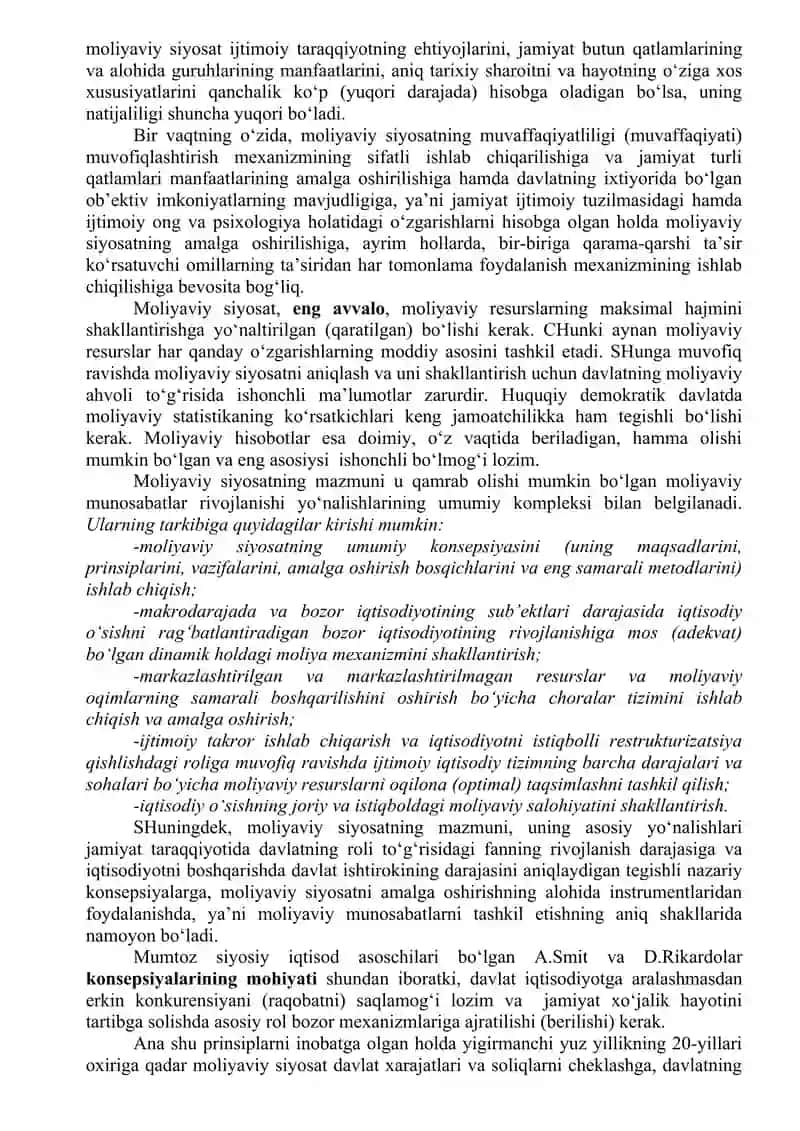 Moliyaviy siyosat 4