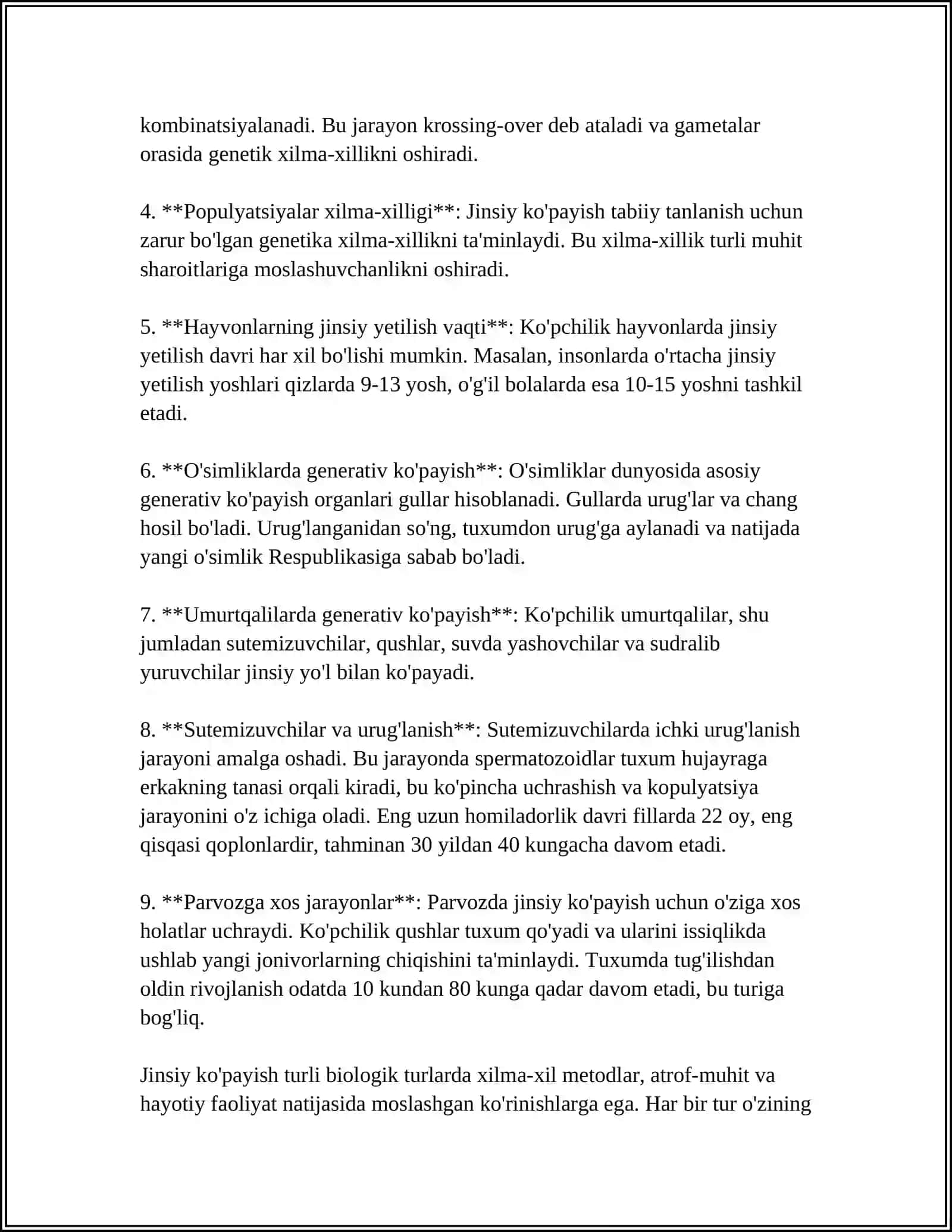 Generativ ko'payish 4