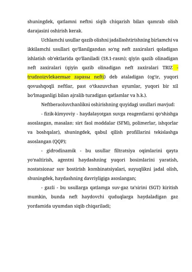 Qatlamni Uchlamchi Ochish 4