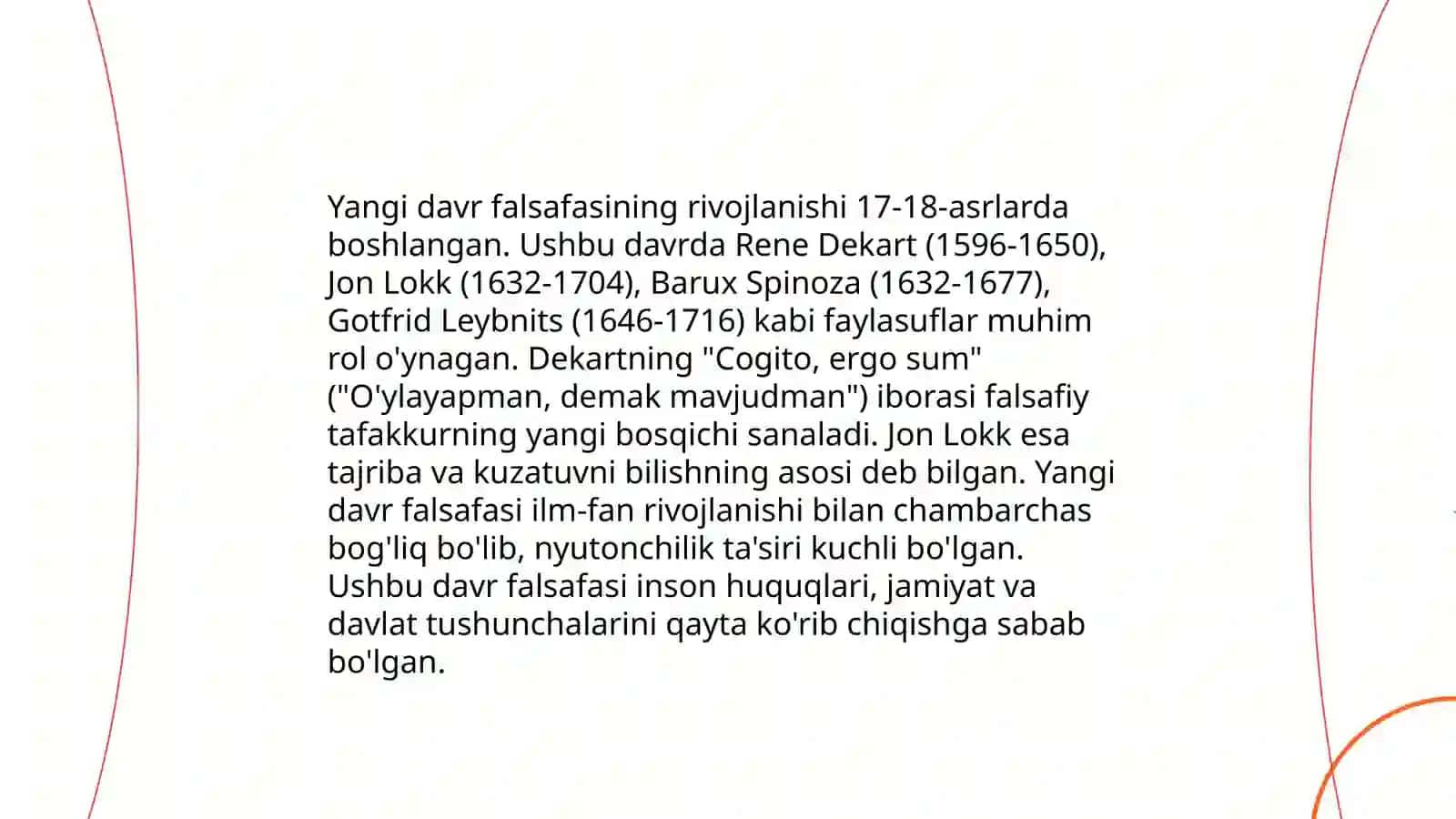 Yangi va eng yangi davr falsafasining ustuvorligi 4