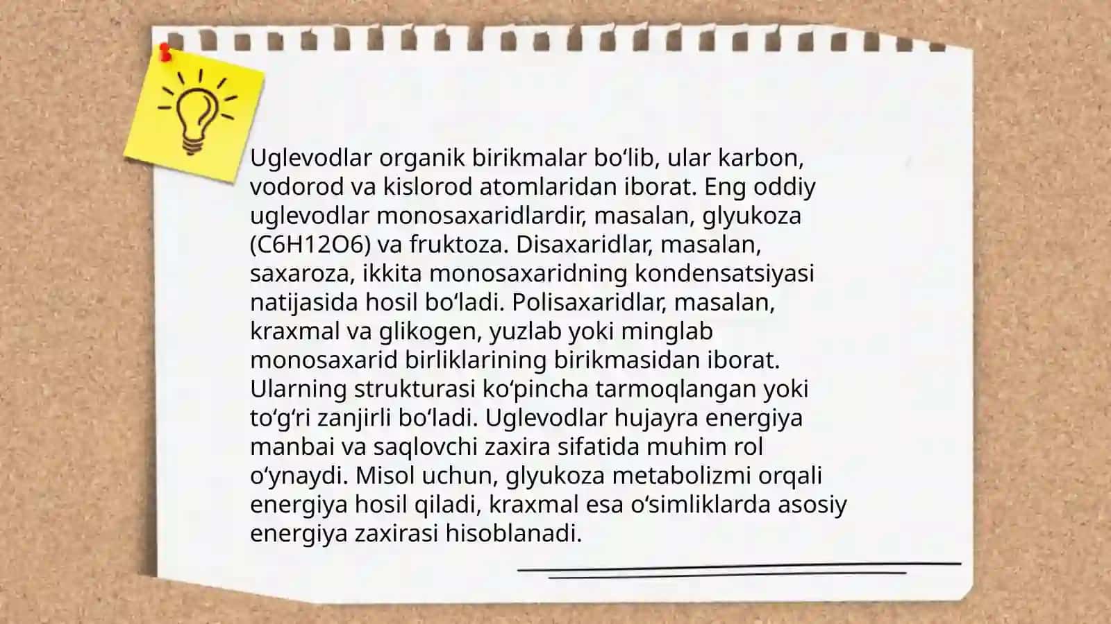 Uglevodlar haqida umumiy tushuncha 4