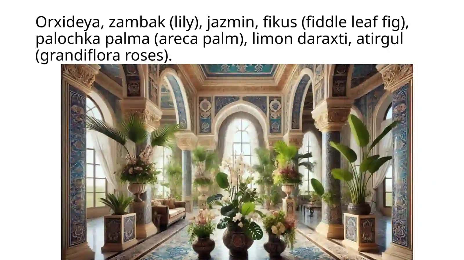Barokko uslubidagi Mehmonxona ichki ko’rinishi 4