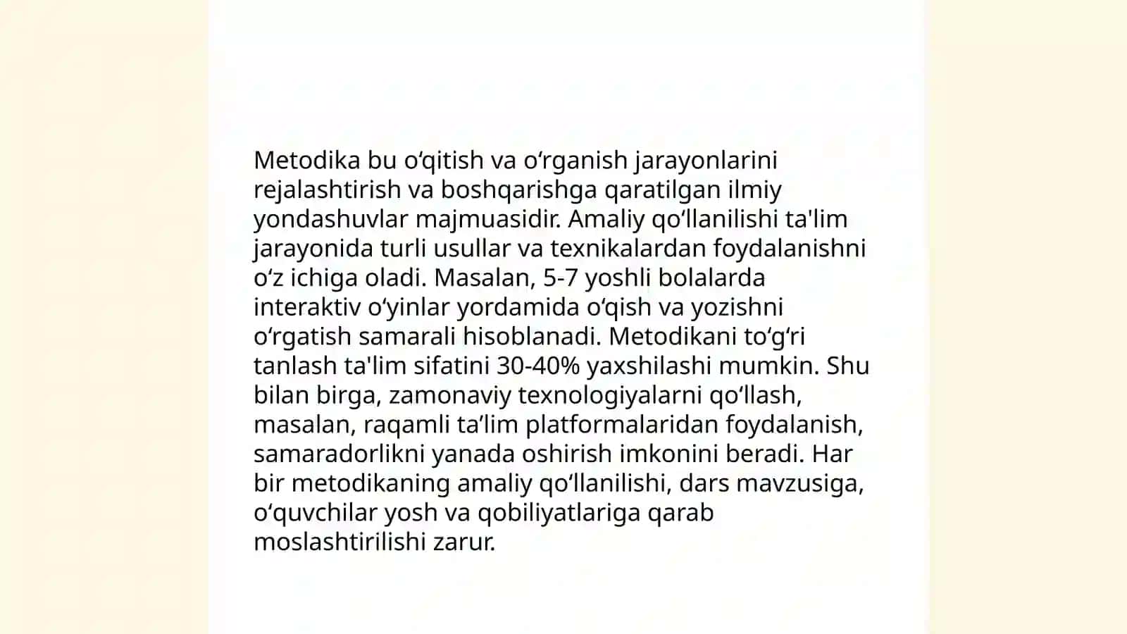 Metod, metodika metadologiya tushunchalari 4