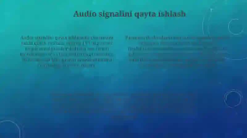 Ovoz va vediolavhalariga ishlov berish 4