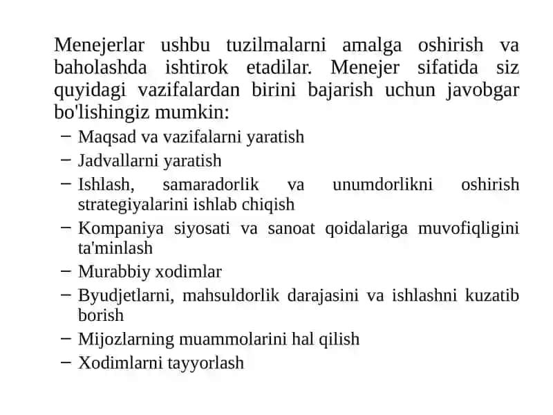 Menejmentgakirish 4