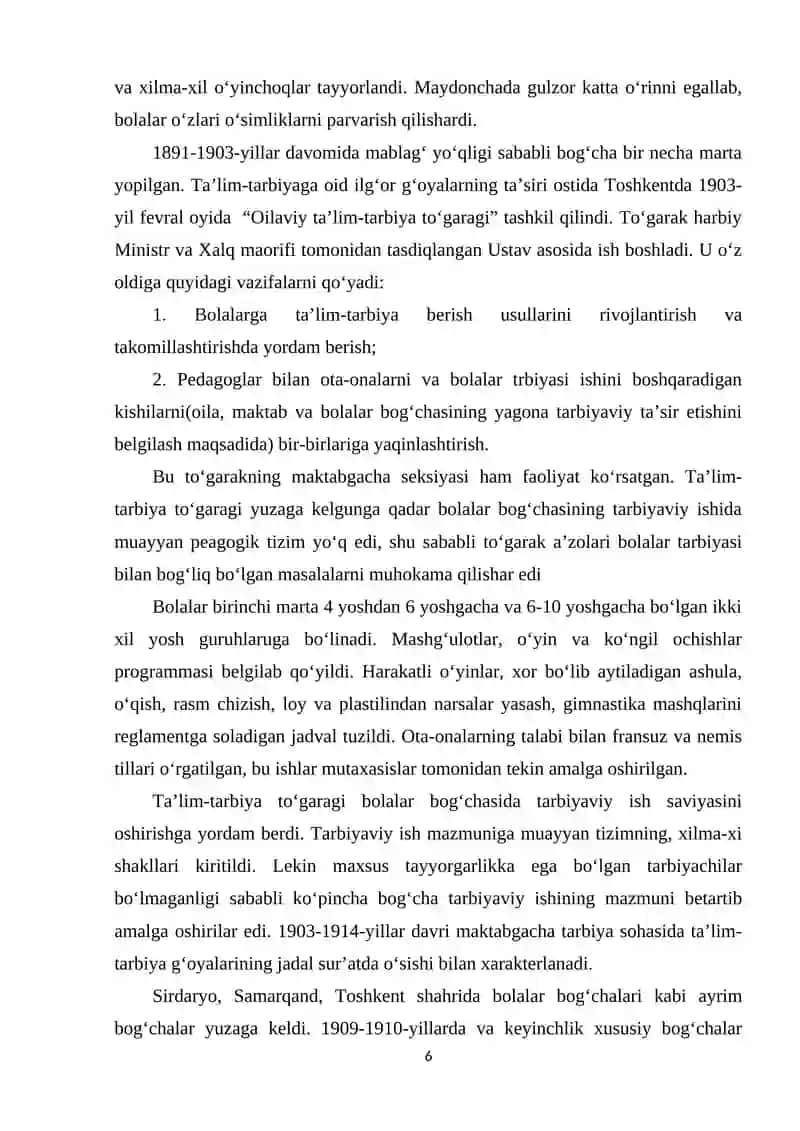 Maktabgacha ta`limning maqsadi 4