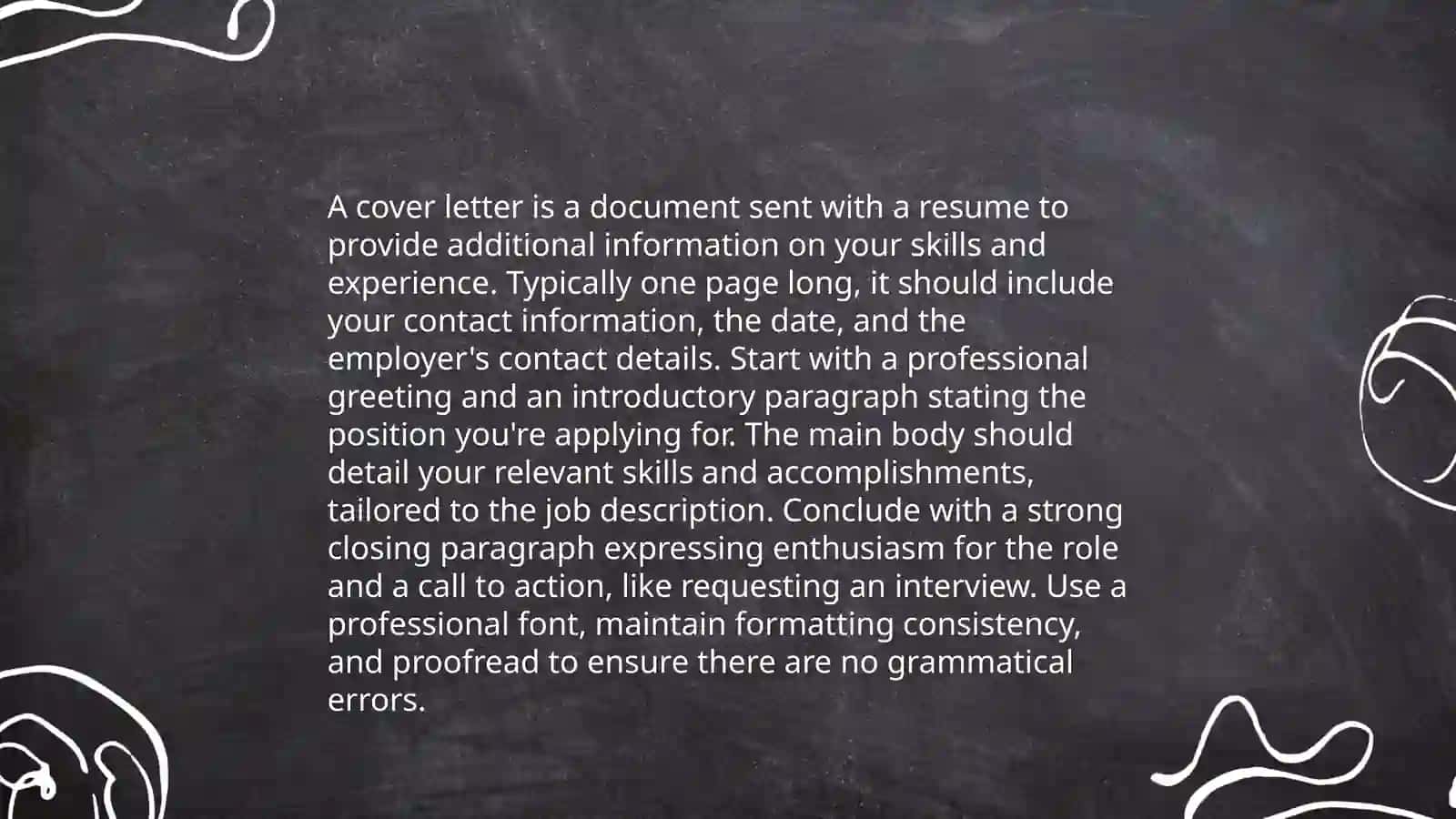Applying for work 4