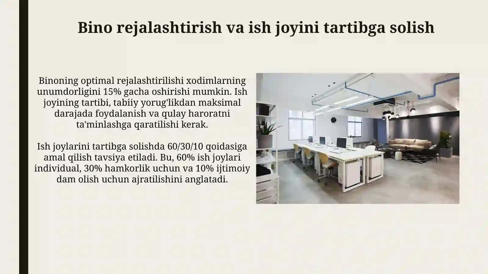 Ish maydoni va optimal faoliyat zonalari 4