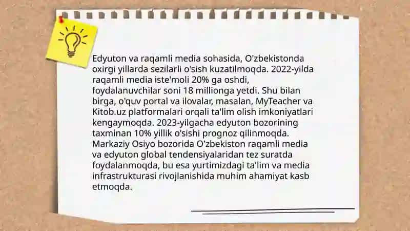 Edyuton kontseptsiyasi Media 4